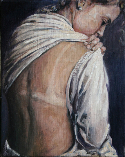 the testimony painting art martijn hervé